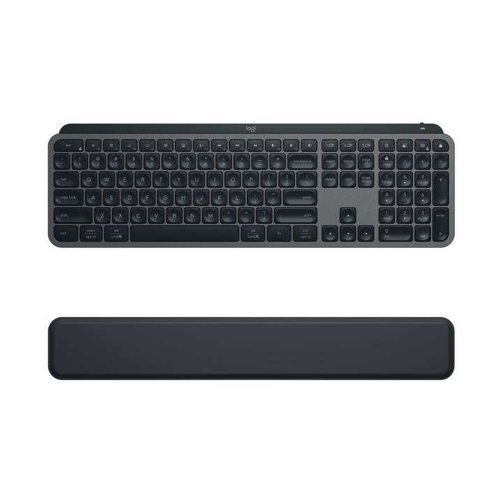 LOGITECH MX Keys S Combo (Bluetooth, USB, Svizzera, Senza fili)