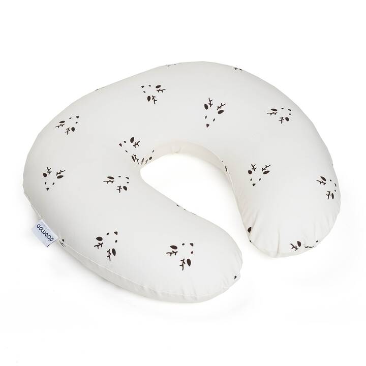 DOOMOO Cuscini allattamento Softy Deer (150 cm, Bianco)