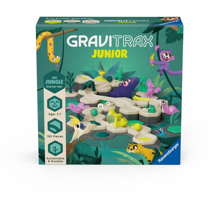 RAVENSBURGER GraviTrax Junior Starter-Set L Jungle