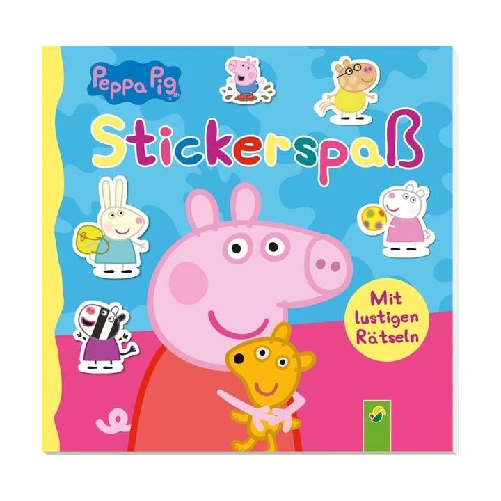SCHWAGER UND STEINLEIN Libro degli adesivi Peppa Pig (Multicolore)
