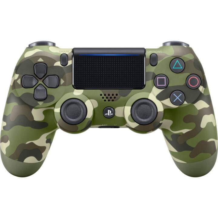 SONY Playstation 4 DualShock 4 Wireless-Controller Green Camo Controller (Verde, Camuffamento)