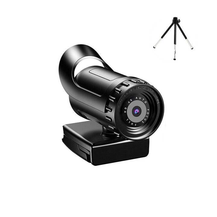 EG Webcam (3840 x 2160, Schwarz)