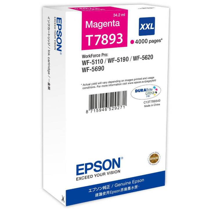 EPSON T7893 (Magenta, 1 pièce)