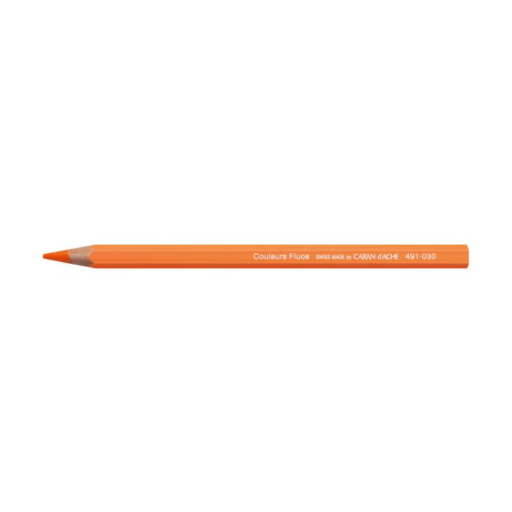 CARAN D'ACHE Crayons de couleur Classic (Orange, 1 pièce)
