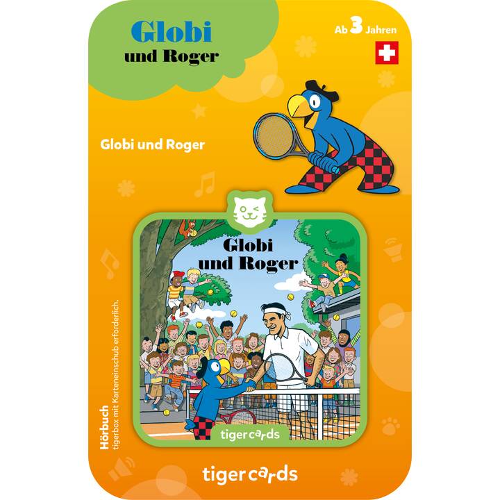 TIGERMEDIA Giochi radio per bambini Globi & Roger (Svizzero tedesco, Tigerbox Touch)