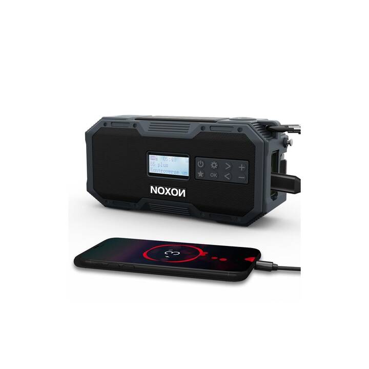 NOXON Dynamo Solar 411 Radios numériques (Gris, Anthracite)