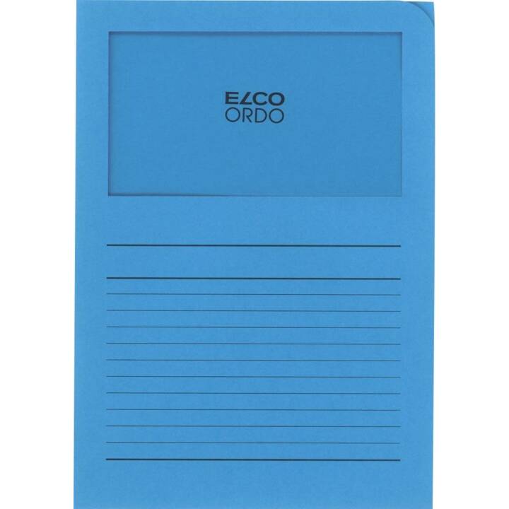 ELCO Cartellina organizzativa Classico (Blu, A4, 100 pezzo)