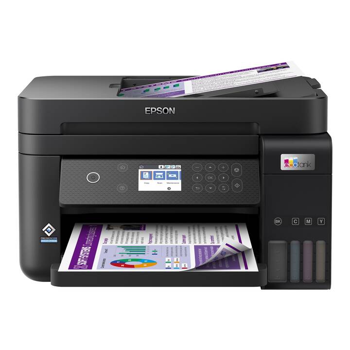 EPSON EcoTank ET-3850 (Imprimante à jet d'encre, Couleur, Wi-Fi, WLAN)