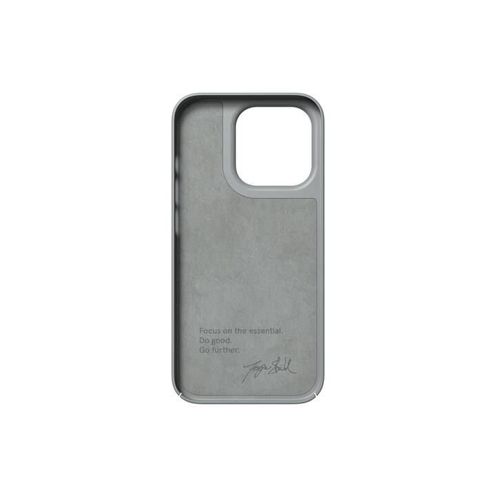 NUDIENT Backcover Thin MagSafe (iPhone 14 Pro, Grigio)