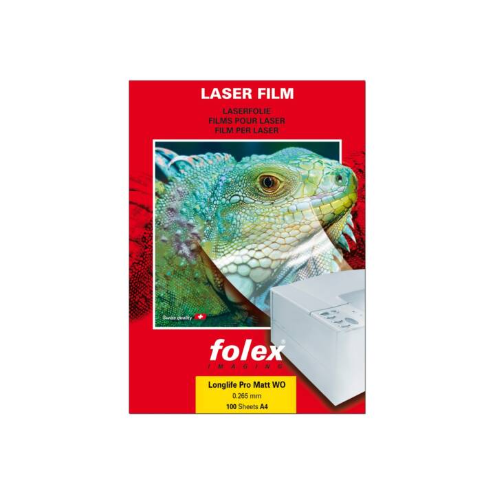FOLEX IMAGING Longlife Pro Universaldruckfolie (50 Blatt, A4)