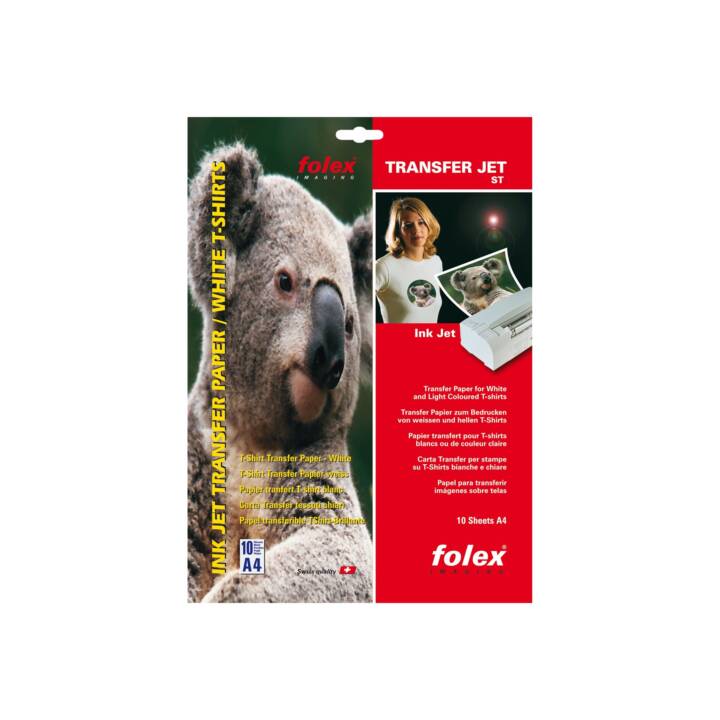 FOLEX IMAGING Feuille textile (10 feuille, A4)