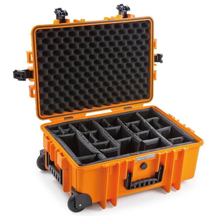 B&W 6700/O/RPD Custodie per fotocamere (Arancione)