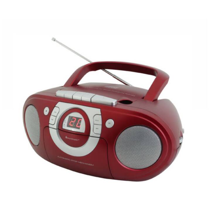SOUNDMASTER SCD5100RO Boombox (Rouge)