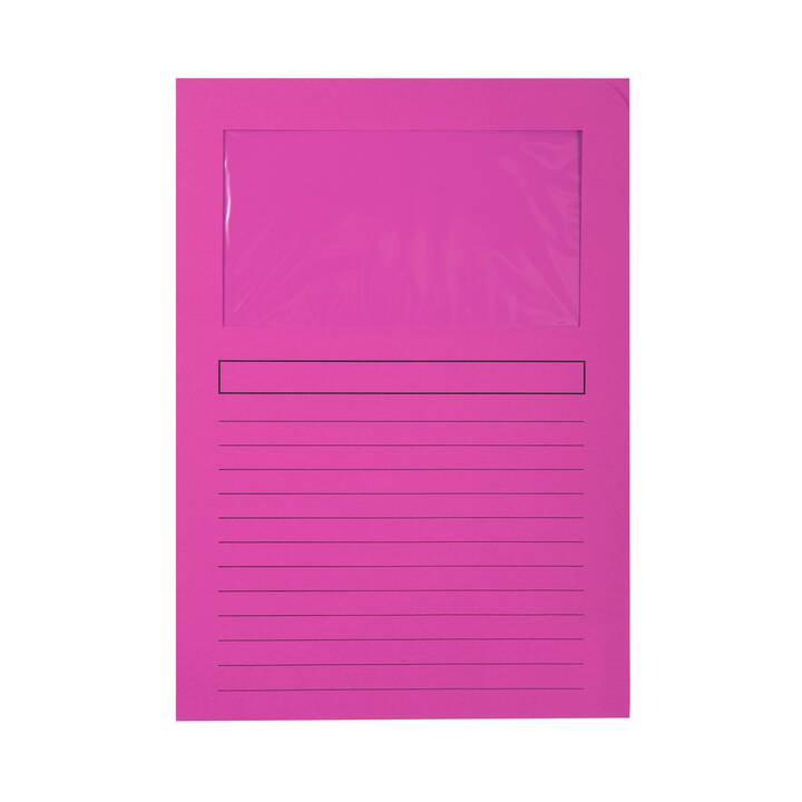BIELLA Dossiers chemises Evergreen (Pink, A4, 10 pièce)