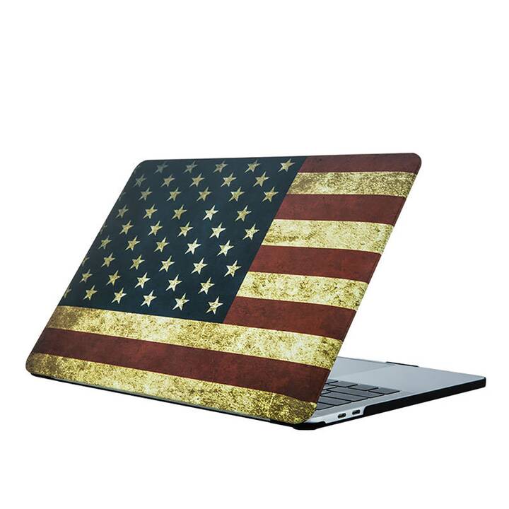 EG Hülle für Apple Macbook Air 13" (2018-2020) - mehrfarbig - US-Flagge