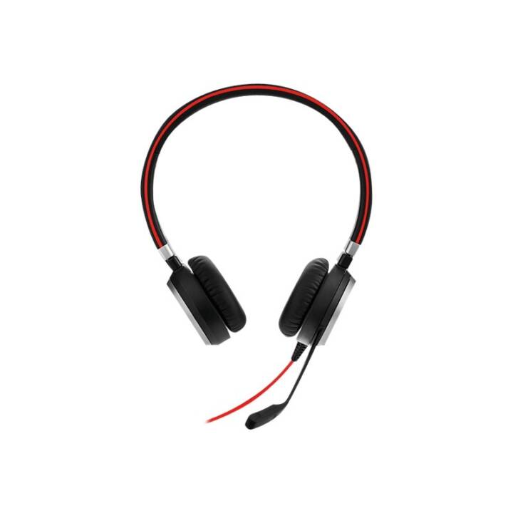 JABRA Cuffia per ufficio Evolve 40 MS Stereo (On-Ear, Cavo, Nero)