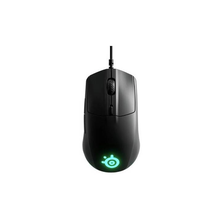 STEELSERIES Rival 3 Maus (Kabel, Gaming)