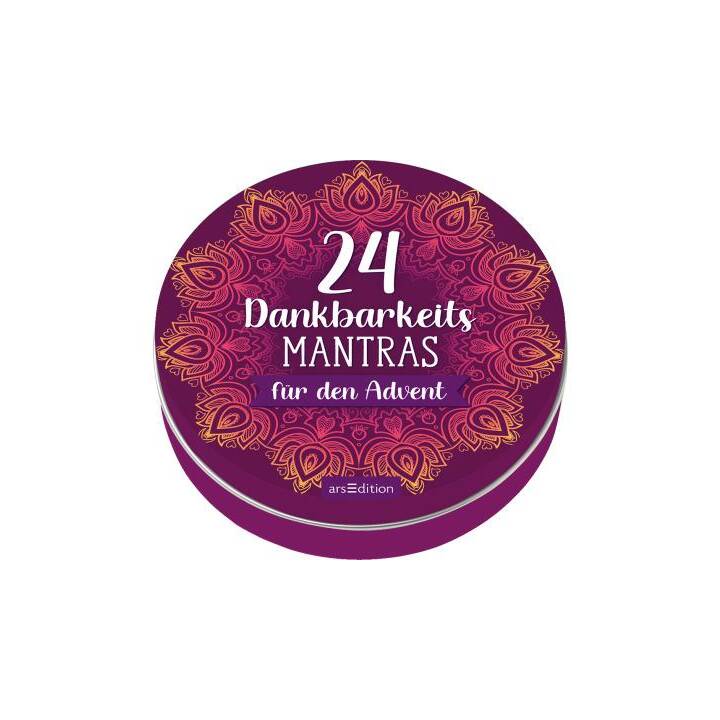 ARS EDITION Calendira d'Avvento libro 24 Dankbarkeitsmantras