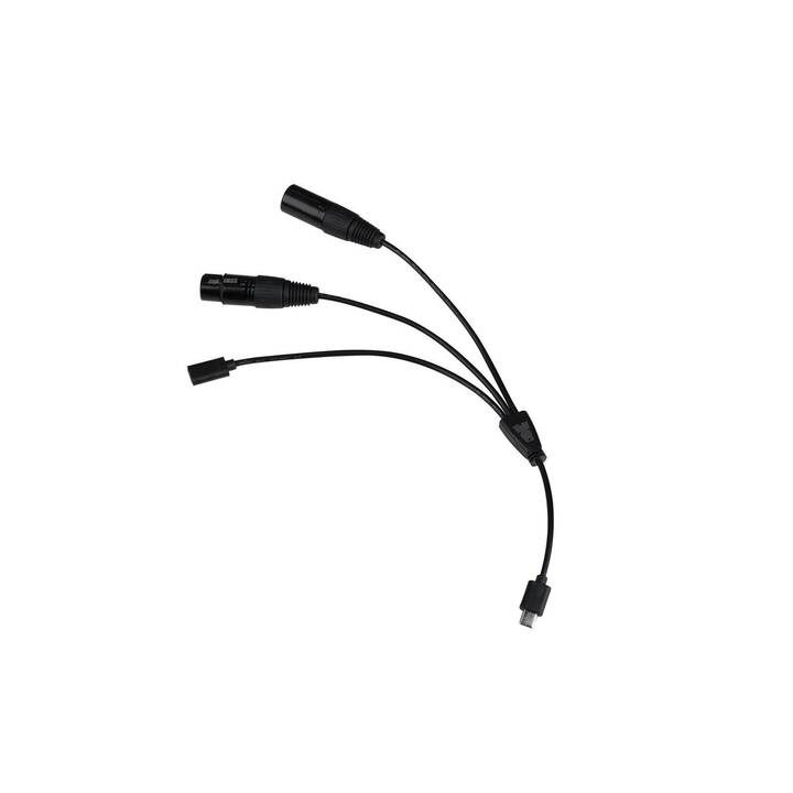 NANLITE Câble de liaison flash (Noir, 8 cm x 6 cm)