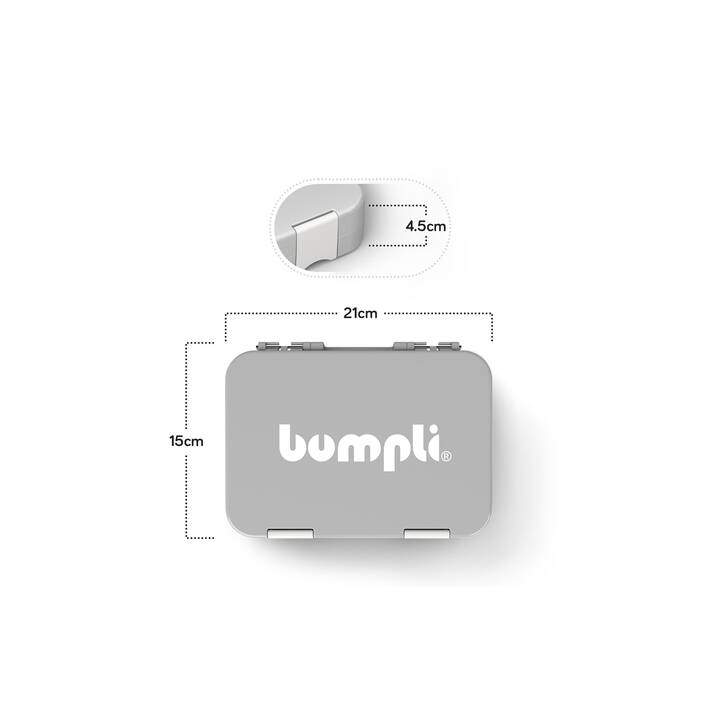 BUMPLI Lunchbox (21 x 15 x 4.5 cm)