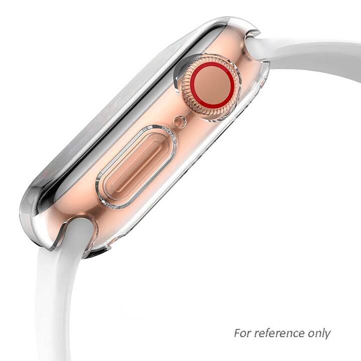 EG Housse de protection (Apple Watch 44 mm, Argent)