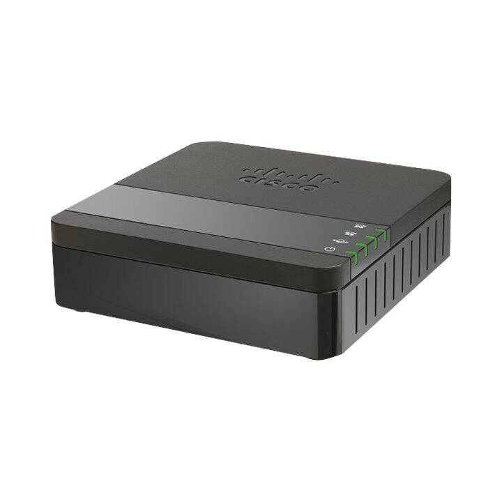 CISCO VoIP-Telefonadapter (Schwarz)