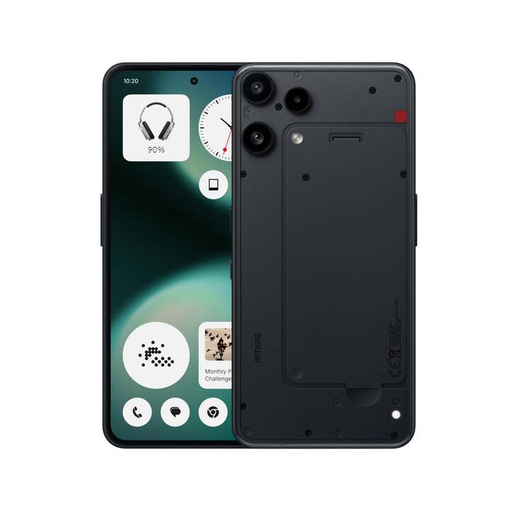 NOTHING Phone (3a) lite (128 GB, Schwarz, 6.67
