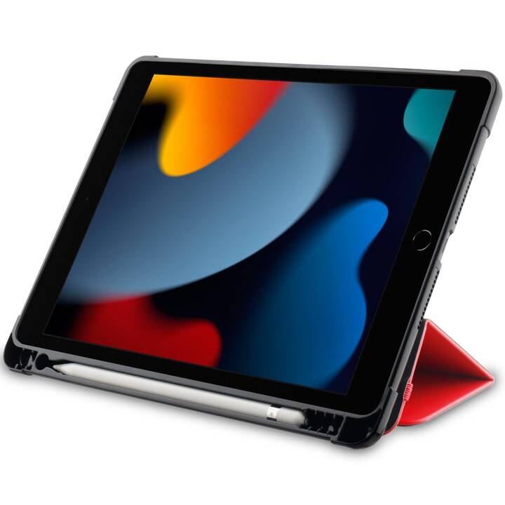 OTTERBOX React Series Schutzhülle (10.2", iPad Gen. 9 2021, iPad Gen. 8 2020, iPad Gen. 7 2019, Schwarz, Rot)