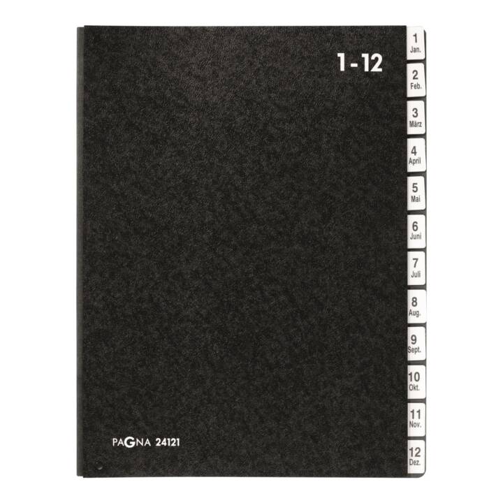 PAGNA Dossier d'index (Noir, A4, 1 pièce)
