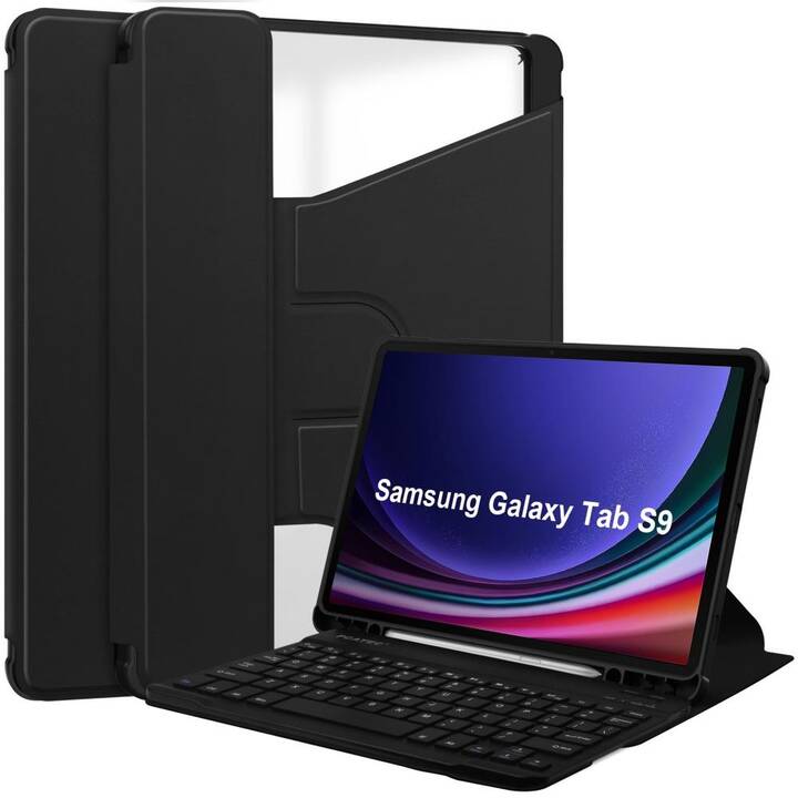 EG Schutzhülle (11", Galaxy Tab S9, Schwarz)