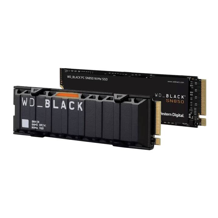 WD_BLACK Digital SN850 (PCI Express, 1000 GB, funktioniert mit Playstation 5)