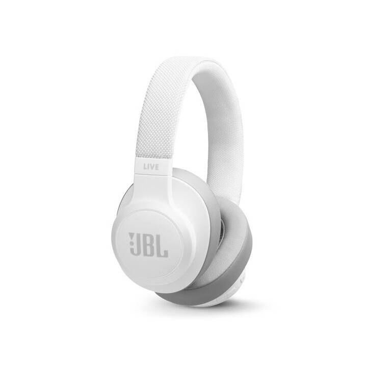 JBL BY HARMAN Live 500BT (Over-Ear, Bluetooth 4.2, Blanc)
