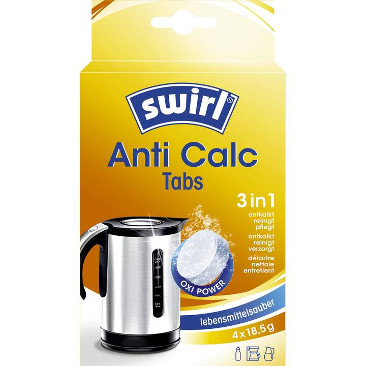 SWIRL Disincrostante Anti Calc Tabs (4 x 18.5 g)