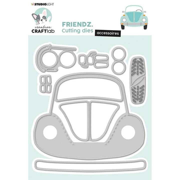 SIZZIX CD419 Coupe meurt (Voitures)