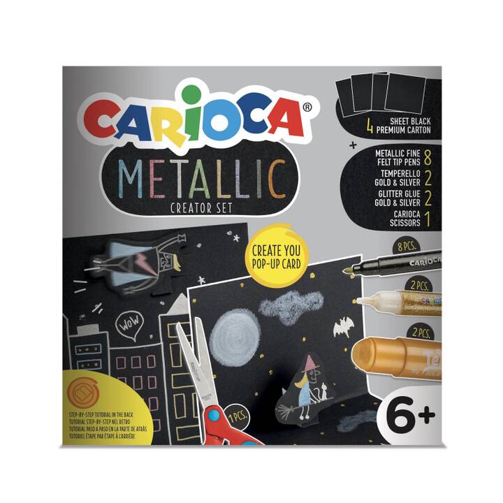 CARIOCA Metallic Bastelmaterial-Box (Malen)