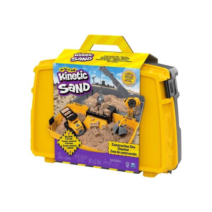 SPINMASTER Modelage Kinetic Sand Construction Box (Multicolore)