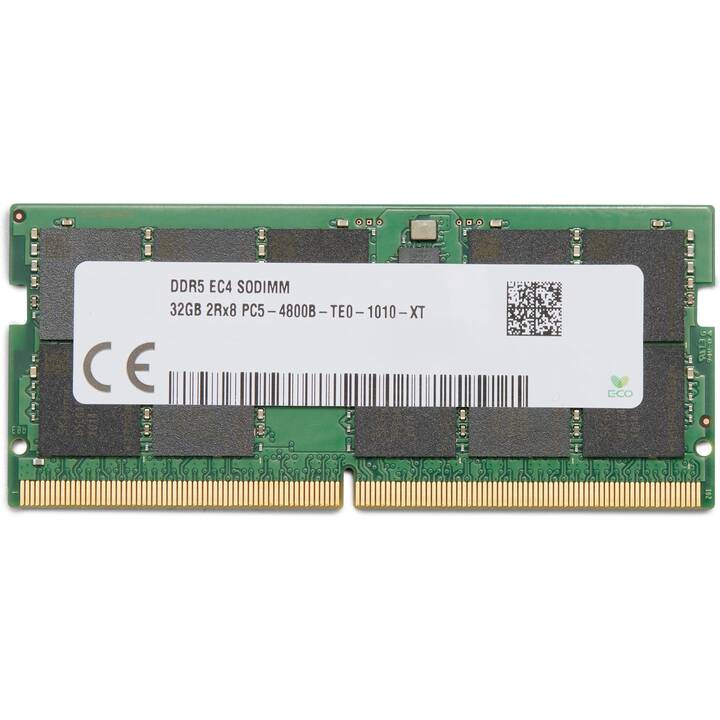 HP 6D8T4AA (1 x 32 Go, DDR5 4800 MHz, SO-DIMM 262-Pin)