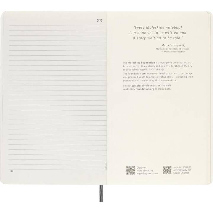 MOLESKINE Carnets Smart SC L (13 cm x 21 cm, Ligné)