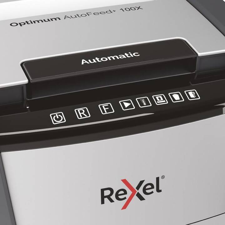 REXEL Destructeur de documents Optimum Autofeed+ 100X P-4 (Coupe en particules)