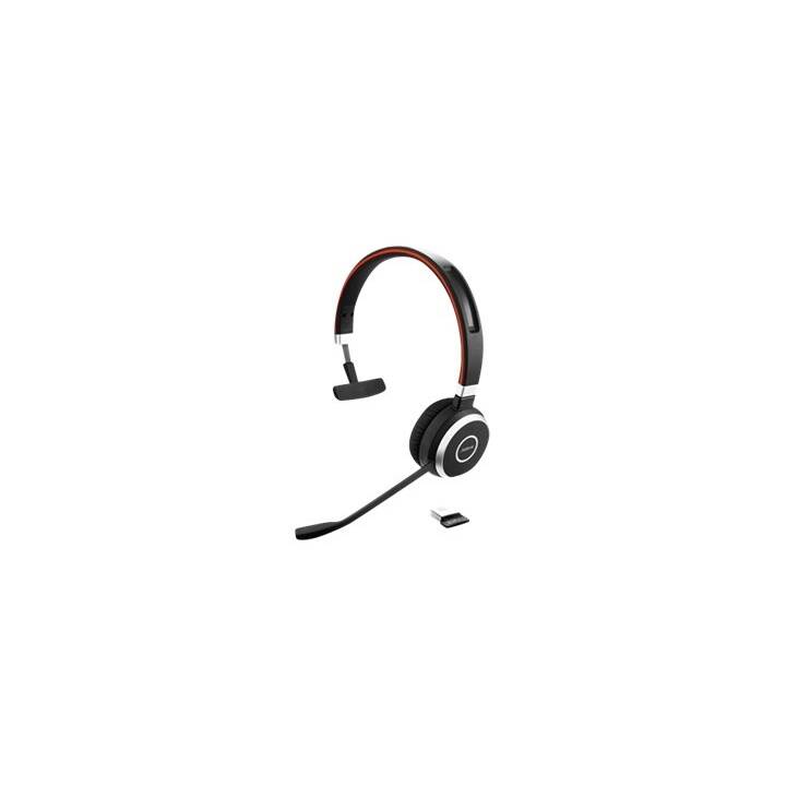 JABRA Casque micro de bureau Evolve 65 (On-Ear, Sans fil, Noir)