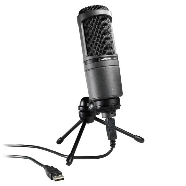 AUDIO-TECHNICA AT2020USB+ Microphone à main (Black)