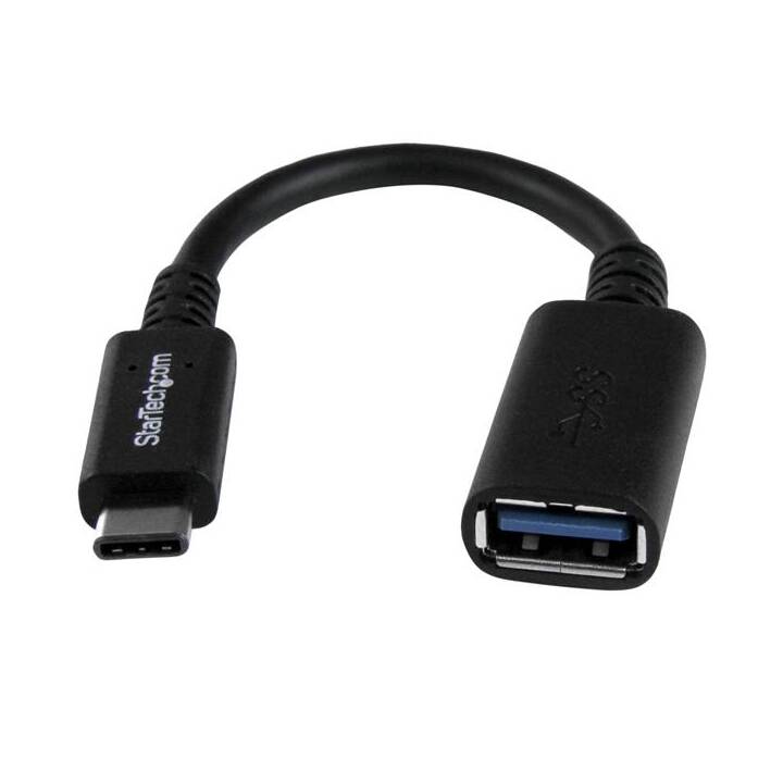 STARTECH.COM Adaptateur (USB Type-A, USB-C fiche, 15.2 cm)