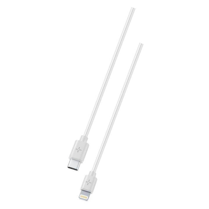 CELLULAR LINE Kabel (Lightning, USB Typ-C, 2 m)