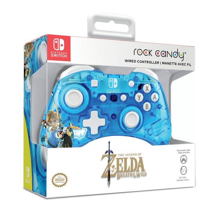 PDP Rock Candy Mini Controller Zelda Controller (Blu)