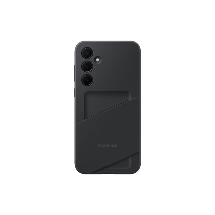 SAMSUNG Couverture arrière avec porte-carte (Galaxy A35, Noir)