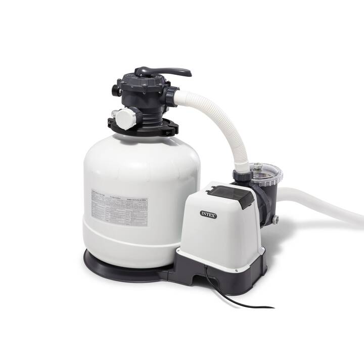 INTEX Pompa di filtro a sabbia Krystal Clear (38 mm, 9200 l/h)
