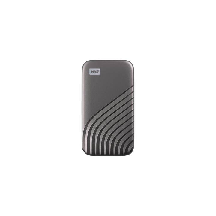 WD My Passport SSD (USB Typ-A, 2 TB, Grau)