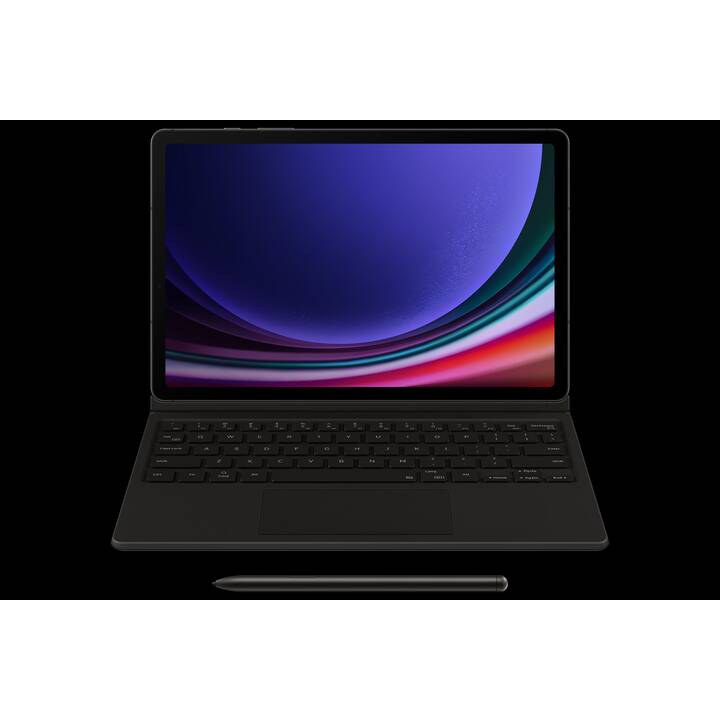 SAMSUNG Keyboard Type Cover (12.4", Galaxy Tab S9 FE+, Galaxy Tab S9+, Noir)