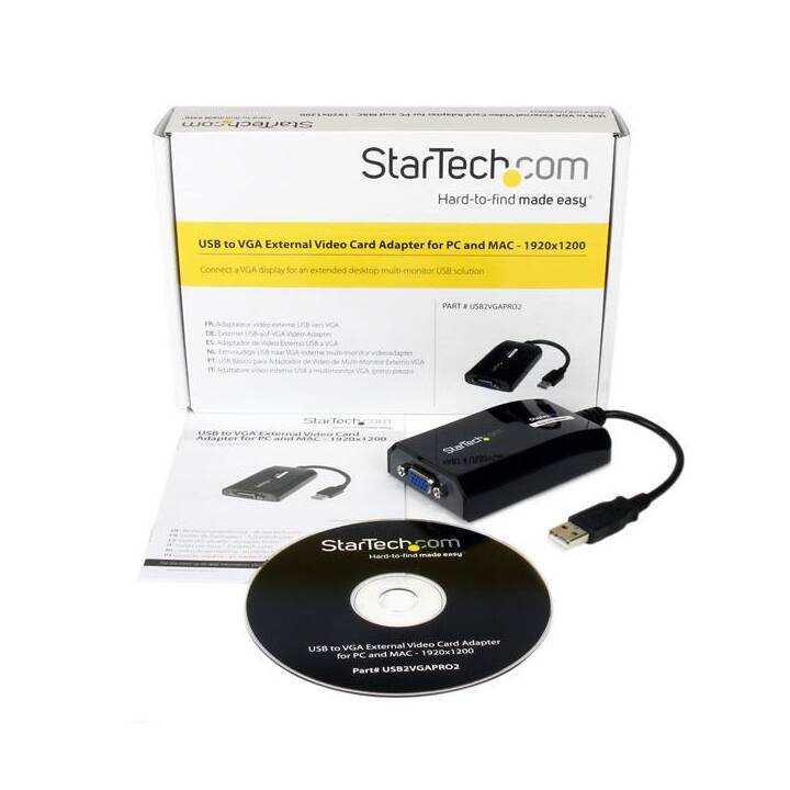 STARTECH.COM Adattatore video (USB Tipo-A)