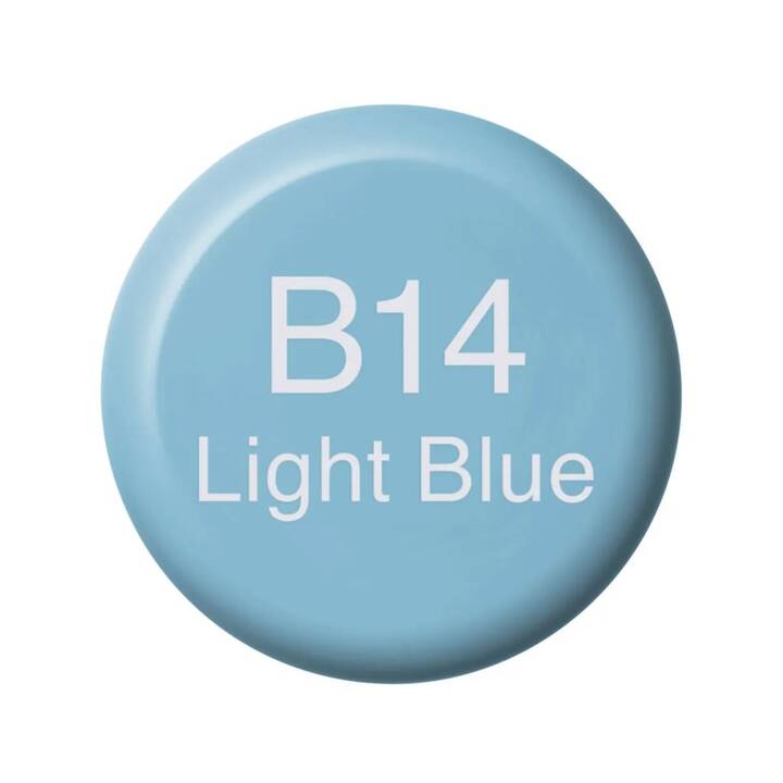 COPIC Encre B14 - Light Blue (Bleu clair, 12 ml)